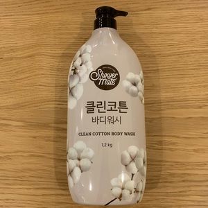 New Shower Mate Clean Cotton Body Wash